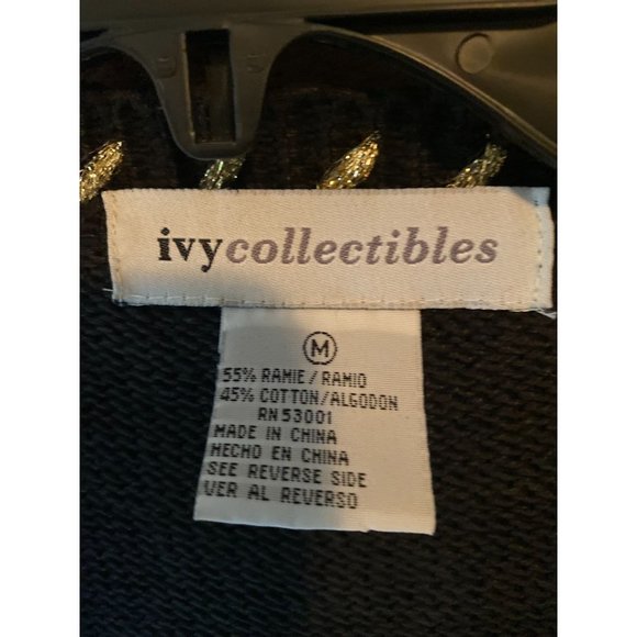 Ivy Collectibles Fall Beaded Vest M - Picture 4 of 7